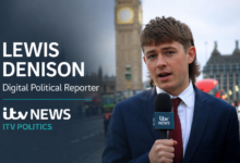 Lewis Denison, digital political reporter for ITV News
