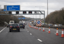M6 Walsall Birmingham Lanes Closure