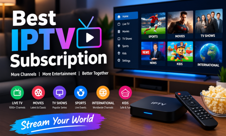 Best IPTV Subscription: How to Choose the Right IPTV Service