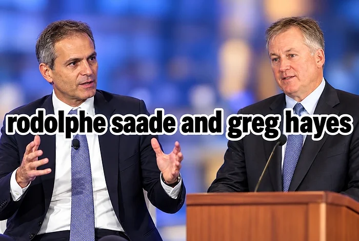 Rodolphe Saade and Greg Hayes