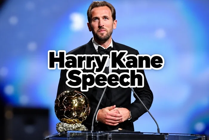 Harry Kane Speech
